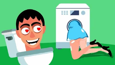Skibidi toilet анимация