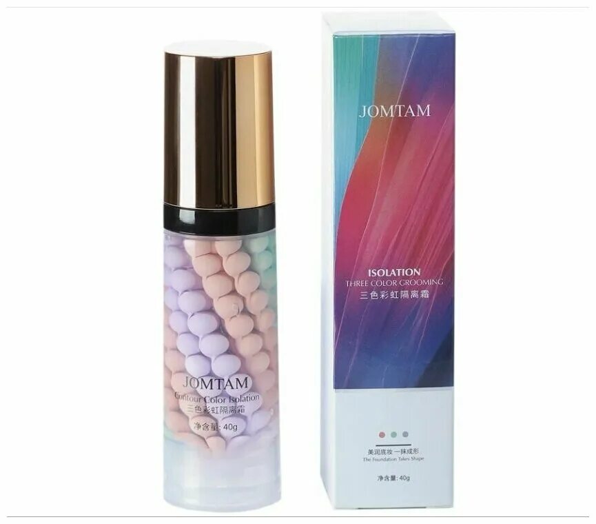 Праймер jomtam. Jomtam выравнивающая база под макияж 3в1 40 g. База под макияж трехцветная. Основа под макияж jomtam isolation three color grooming, 40 г. Трехцветная выравнивающая основа под макияж.