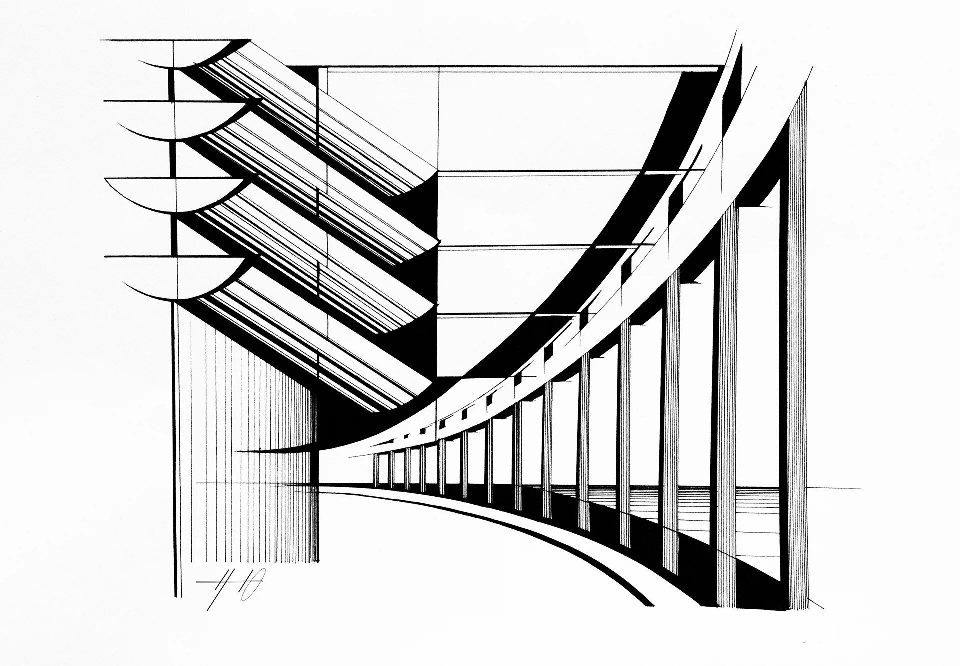 Пространственные изображения. Ритм в архитектурной композиции. Линейная композиция в архитектуре. Линейный ритм в композиции. Композиция ритм здания.