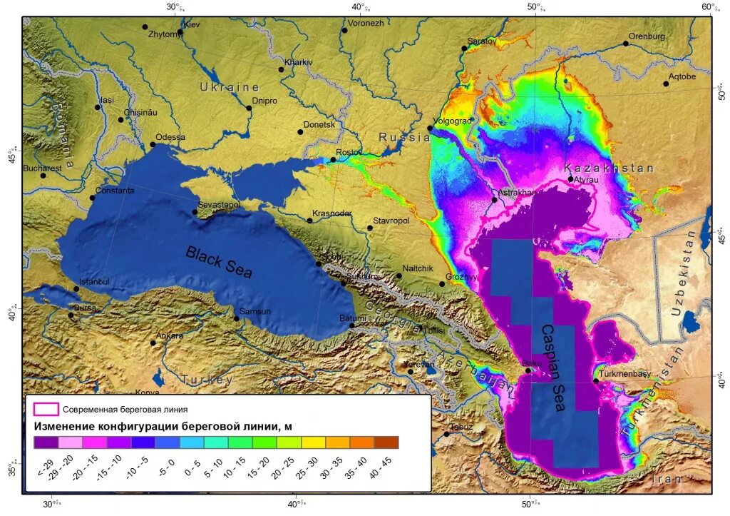 Хвалынская трансгрессия Каспийского моря. Уровень Каспийского моря. Раннехвалынская трансгрессия. Климатическая карта Каспийского моря.