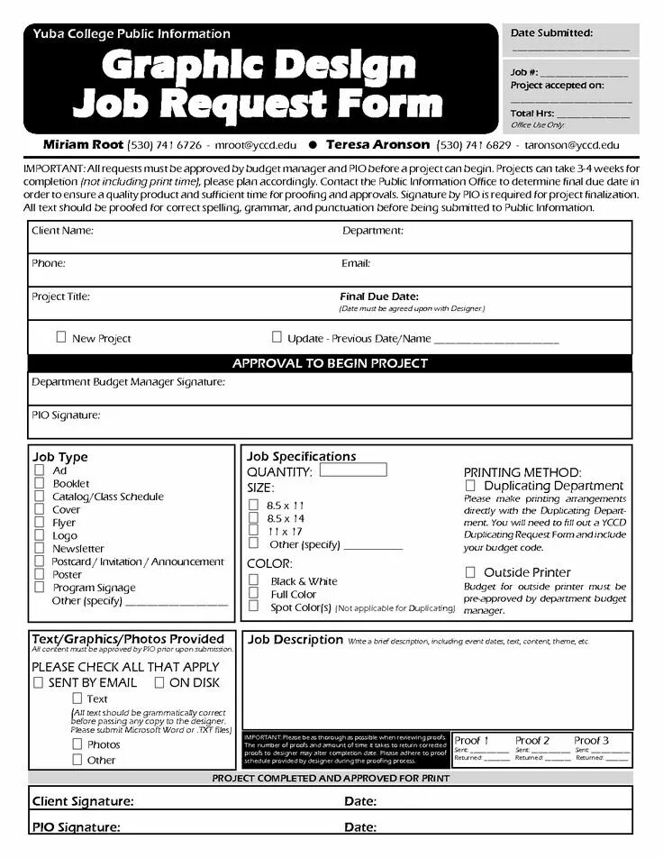 Inform request