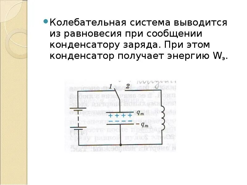 При сообщении конденсатору заряда 5 10. Колебательный контур магнитолы. Колебательный контур ЕГЭ. Встроенный колебательный контур электромагнитными замками. Колебательный контур получение ЭМК.