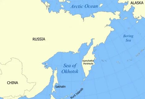 Крупнейшие острова охотского моря
