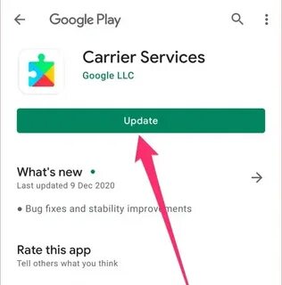 Андроид carrier services