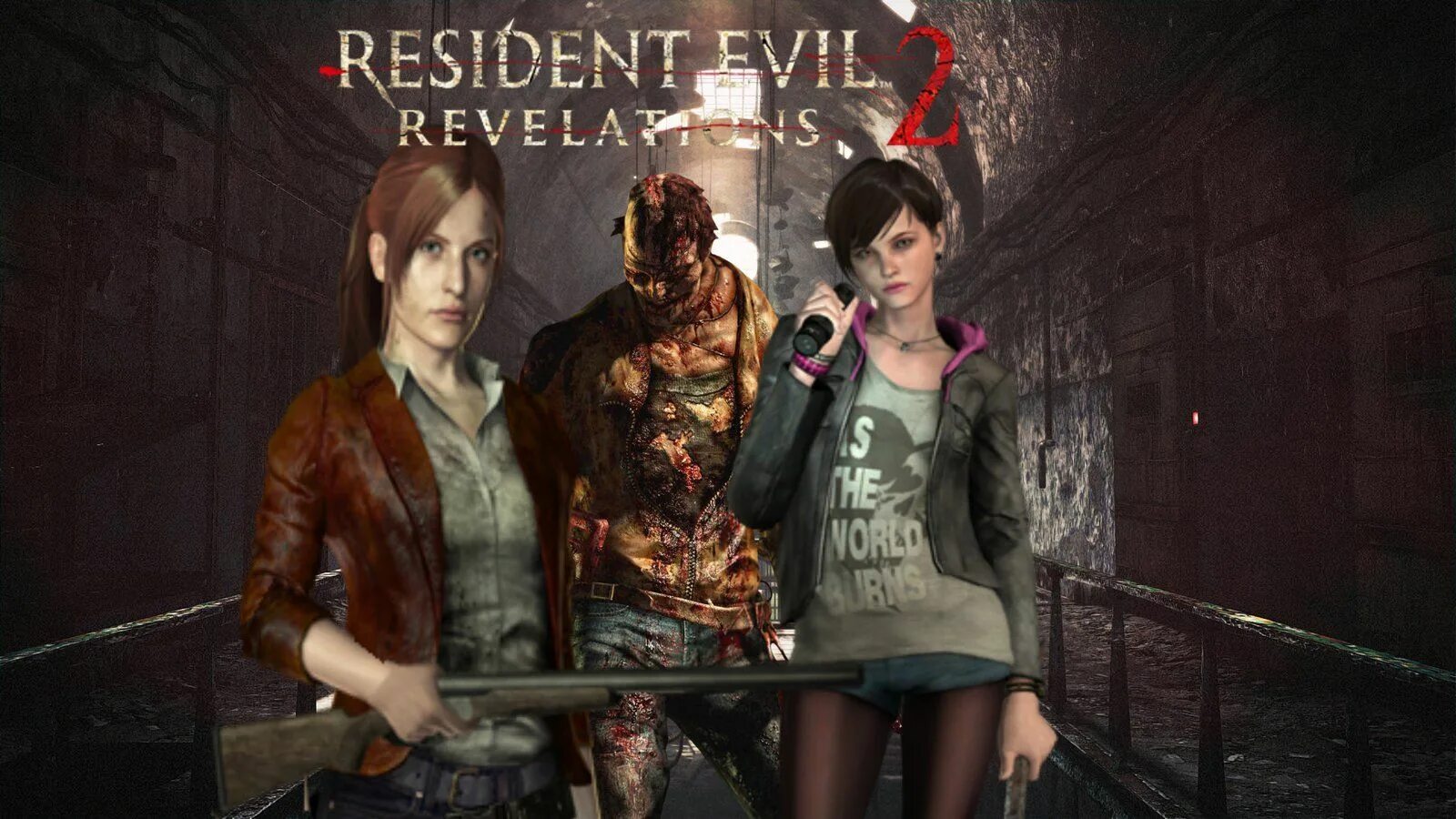 Полное прохождение резидент эвил. Resident Evil Revelations 2 Постер. Игра обитель зла Revelations 2.