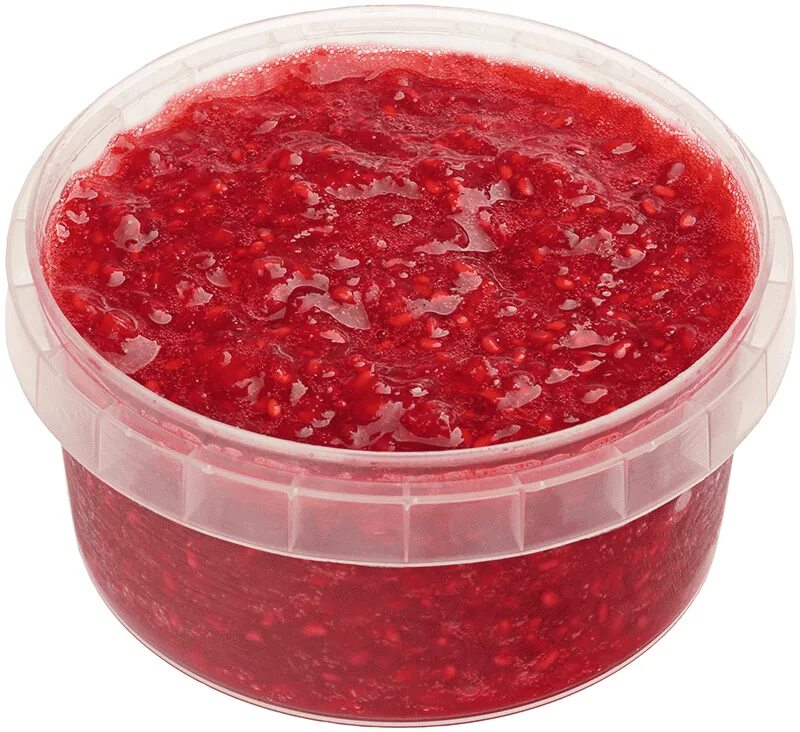 малина протертая с сахаром