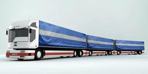 Прицепы в составе автопоезда