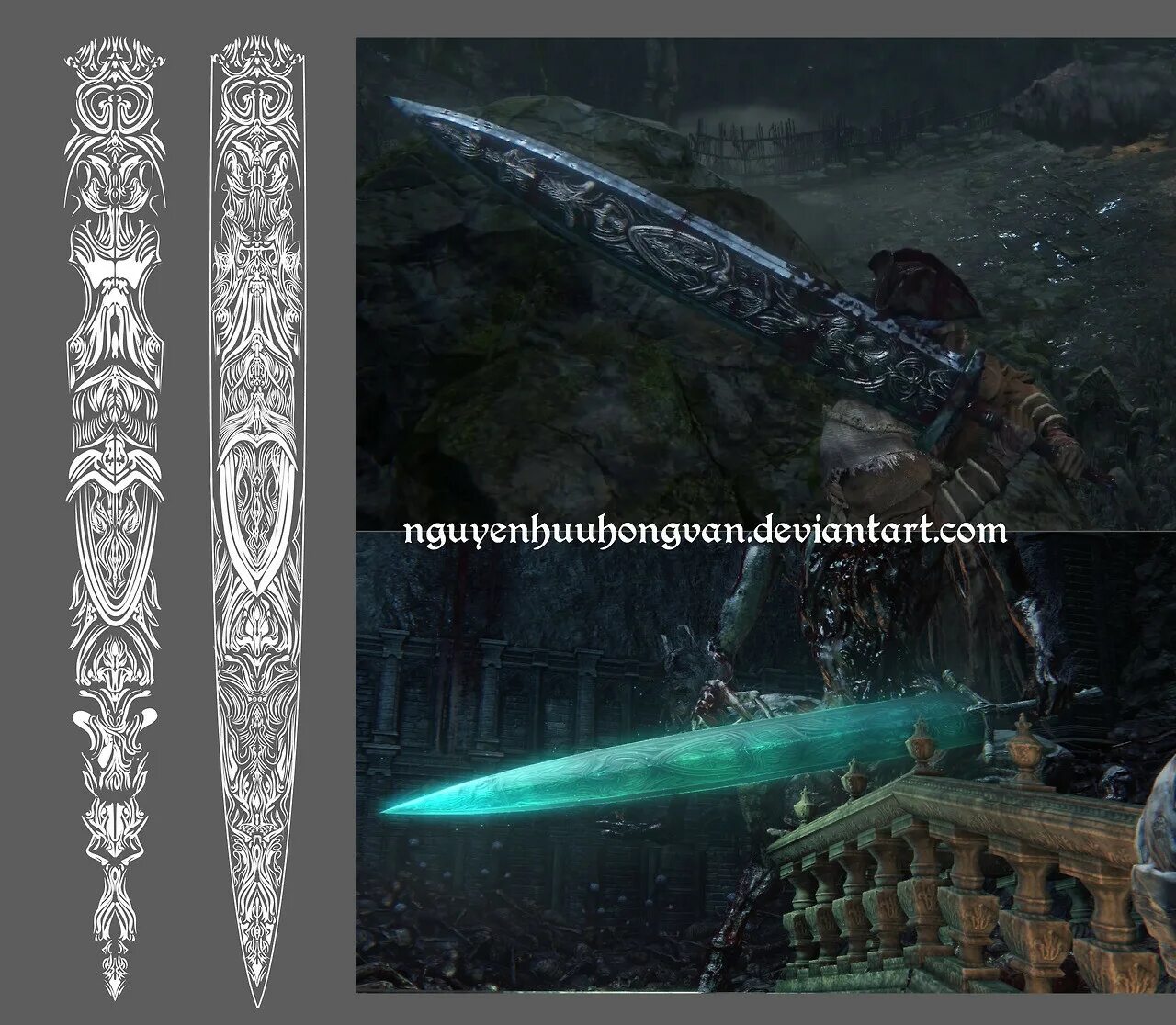 Moonlight sword. Бладборн меч лунного света. Оружие Bloodborne меч лунного света. Меч Священного лунного света Bloodborne. Клинок лунного света Bloodborne.