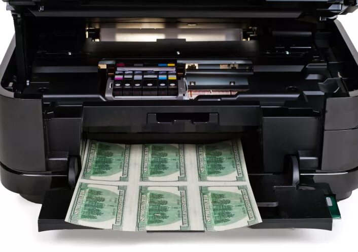 Печатают купюры. Принтер для денег. Принтер для печатания денег. Деньги для печати на принтере. Печать банкнот на принтере.