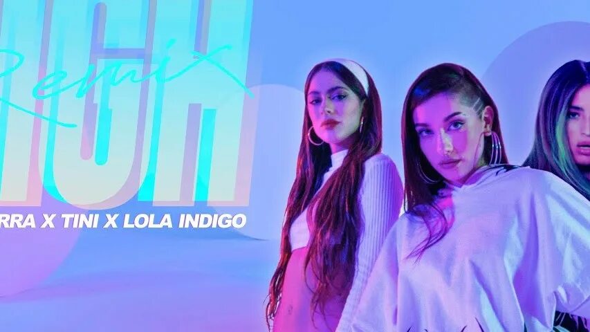 Higher песня. High Remix tini, Lola Indigo, Maria Becerra обложка. Maria Becerra x tini x Lola Indigo - High. Maria Becerra x tini x Lola Indigo - High обои. Соколова Мария индиго тур.