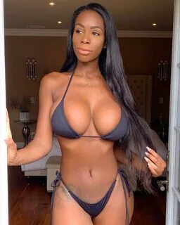 Hot fit fake boobs ebony.