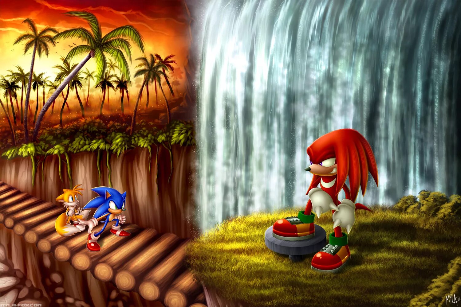 Соник 3 Эми и НАКЛЗ. Sonic and Knuckles 1994. Sonic & Knuckles. Sonic Tails and Knuckles.