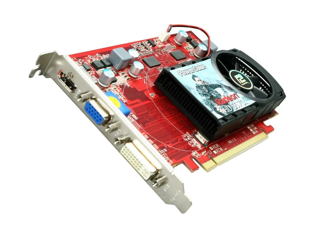 Видеокарта Radeon 5570 1gb.