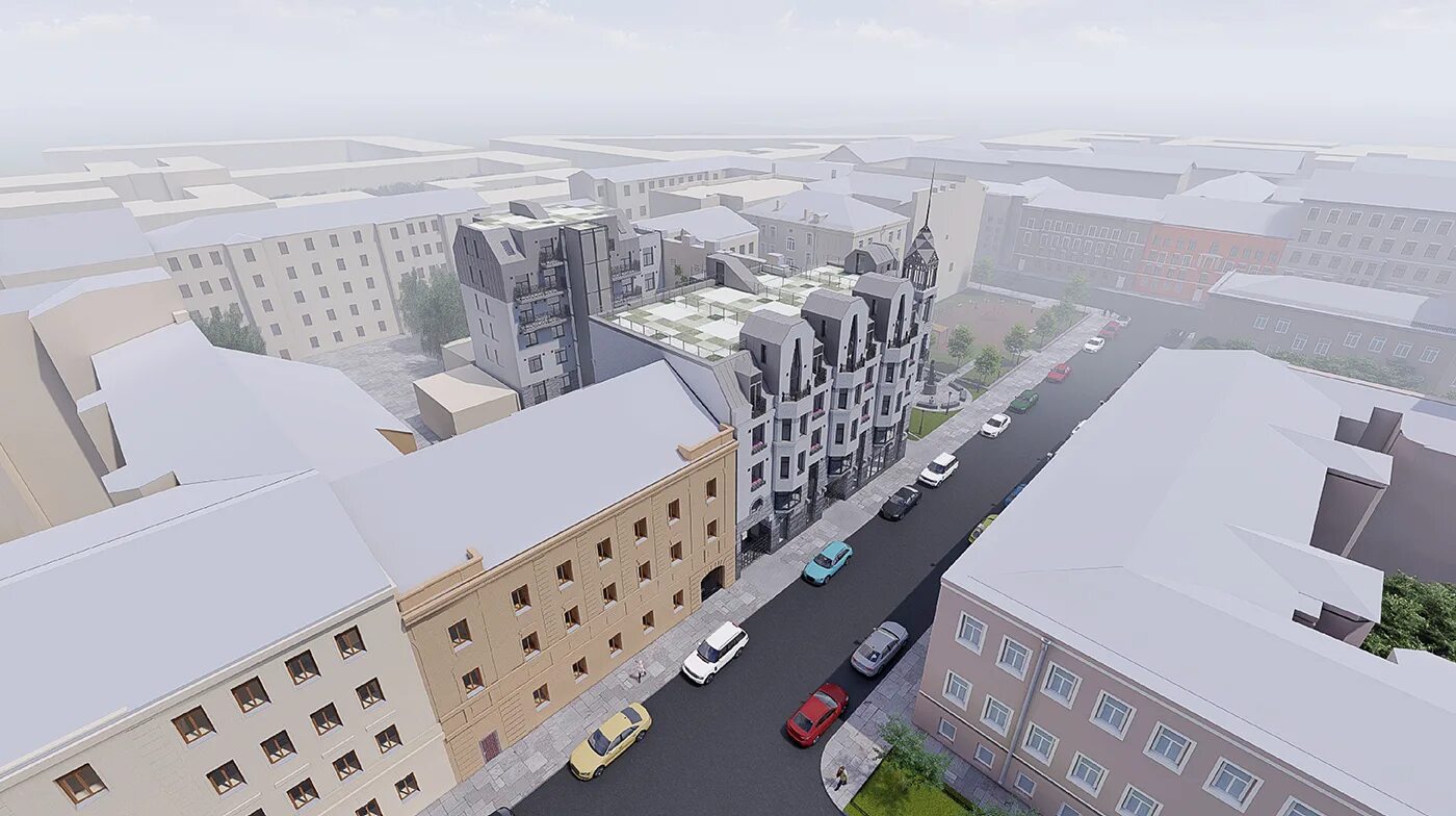 Жилой комплекс «дом уралоблсовета». Многоквартирный жилой дом переменной этажности. Ленинградская область, всеволожский район, д. Многоэтажные дома. Ставрополь дзержинского 138 140.