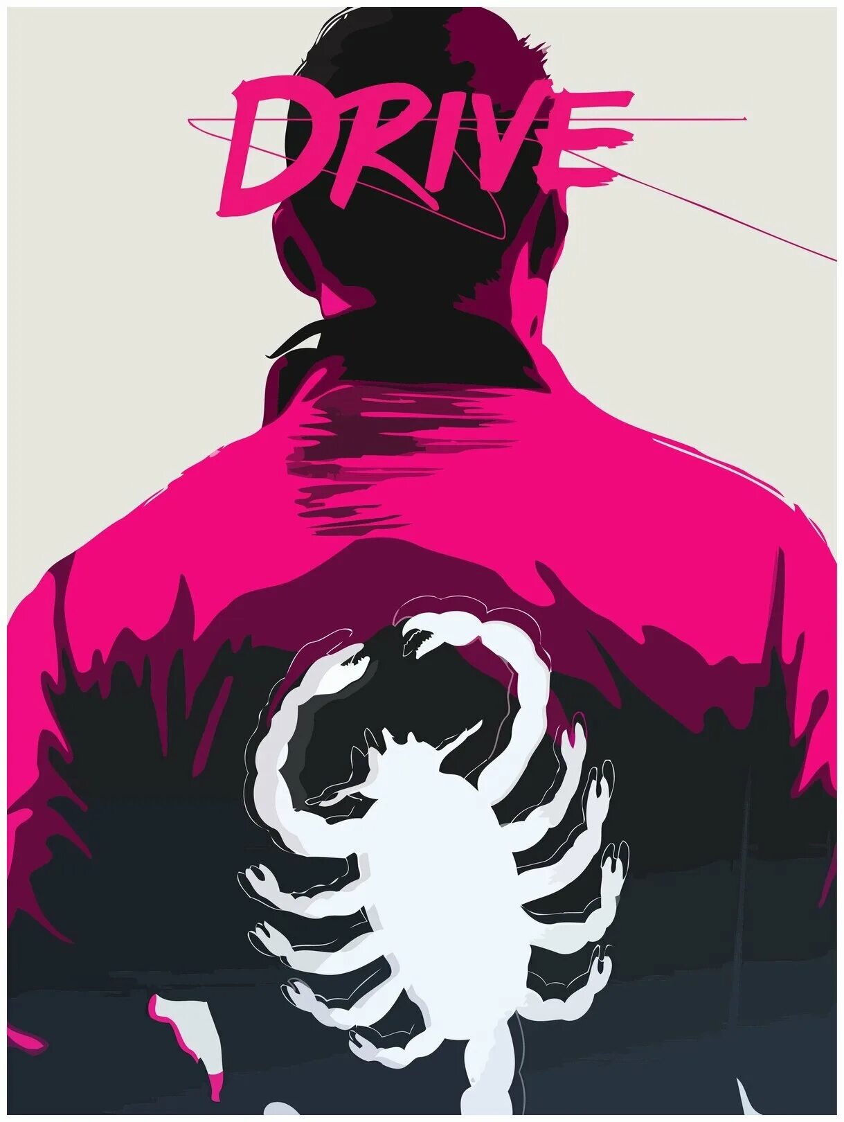 Арт драйв. Drive плакат.