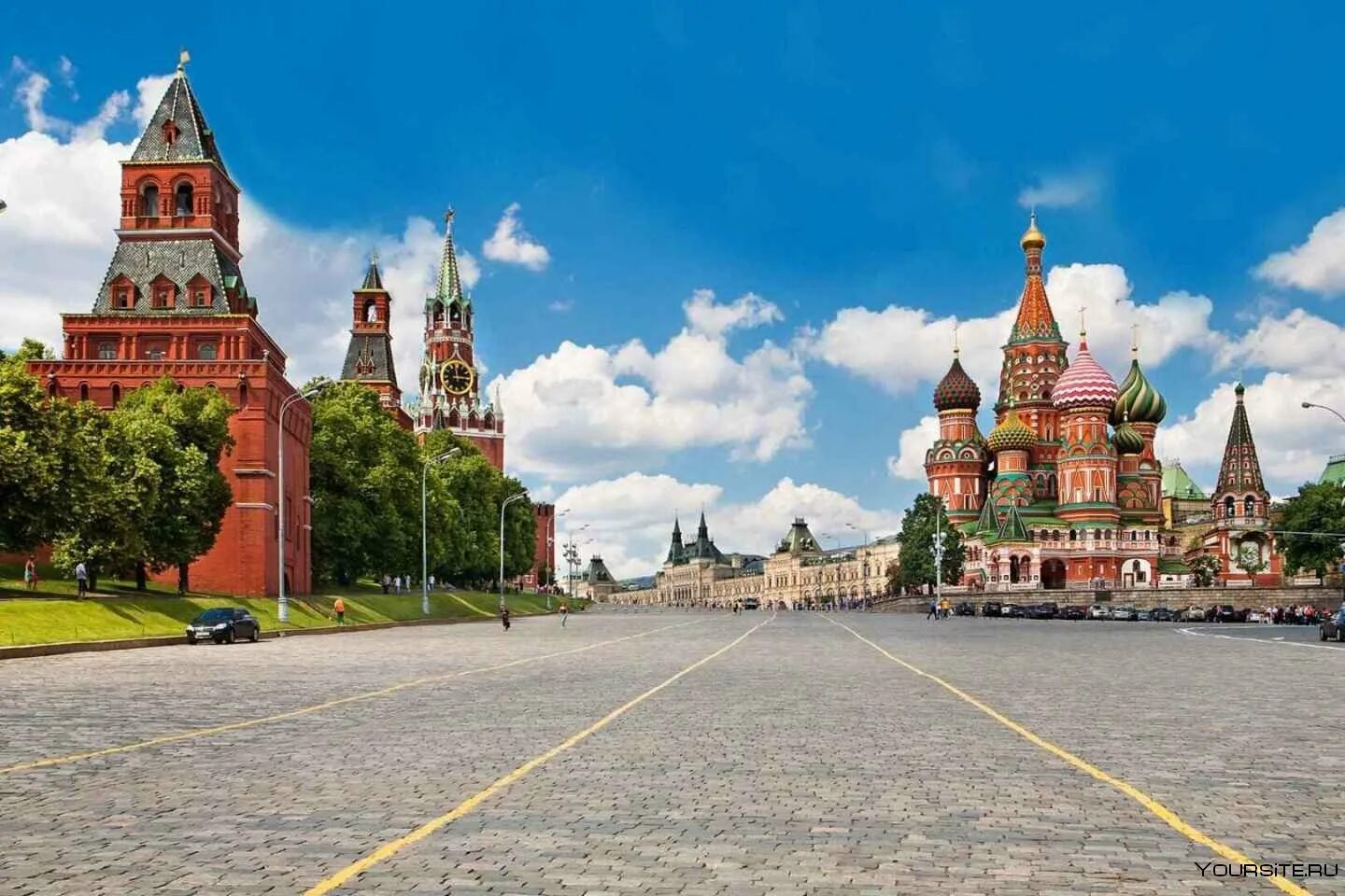 Центр Москвы красная площадь