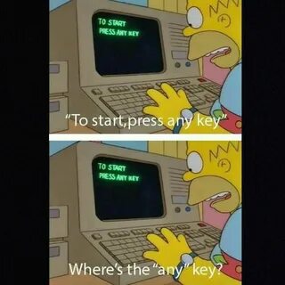 Any key