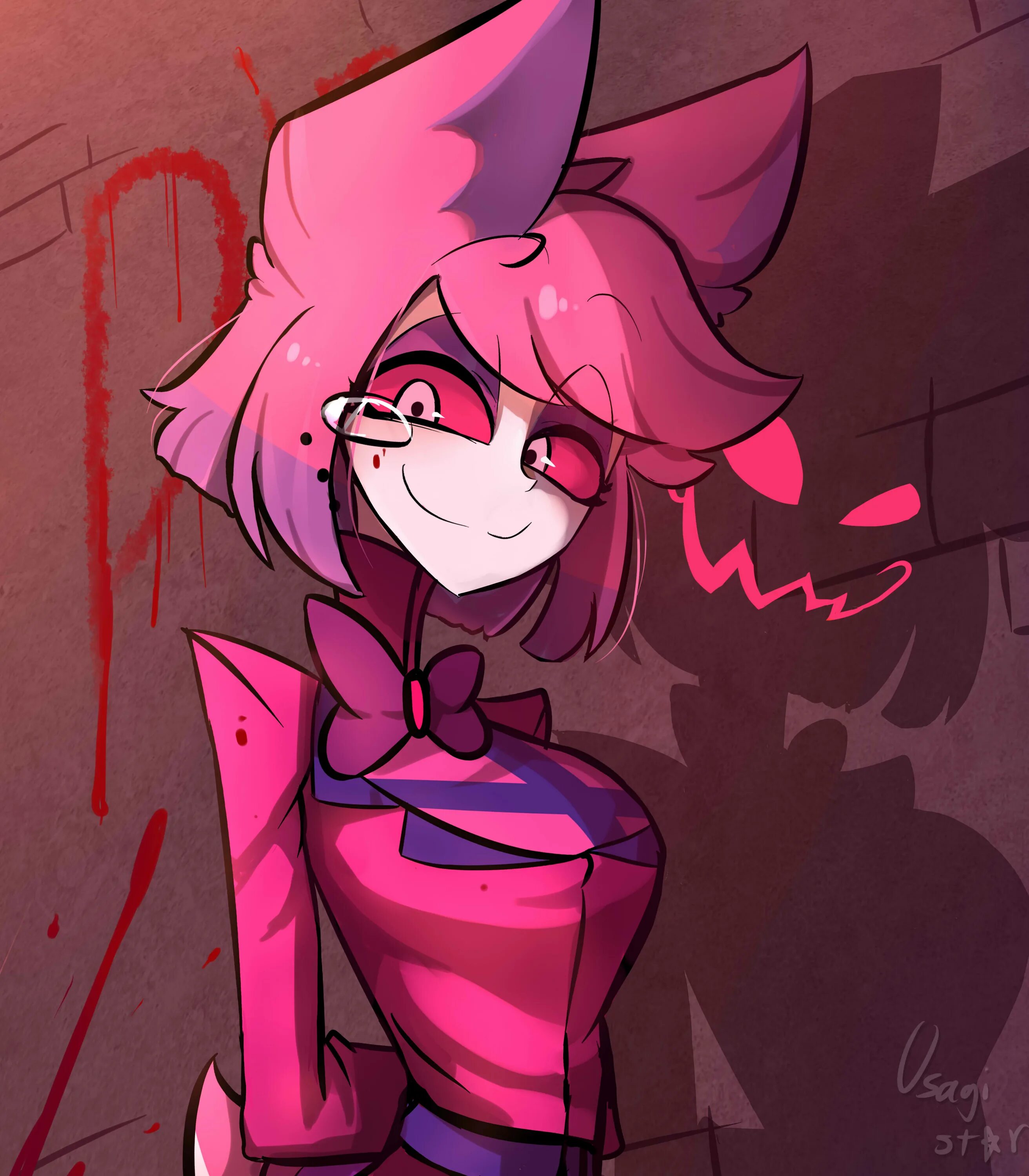 Hazbin r34. Аластор отель хазбин fem. отель хазбин аластор девушка. аластория демоница отель хазбин. hazbin hotel аластор r63.