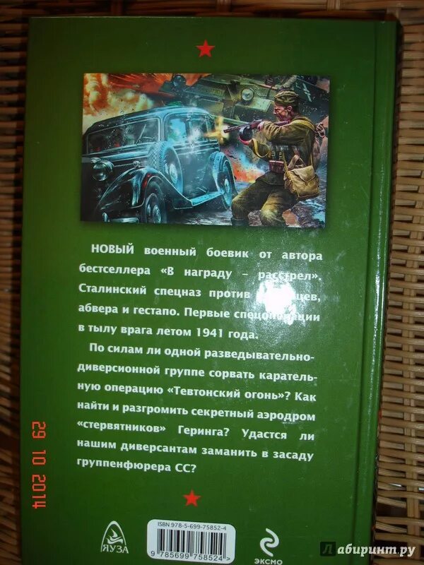 Спецназ 1941. Спецназ в засаде. Книга Маркеловой засада.