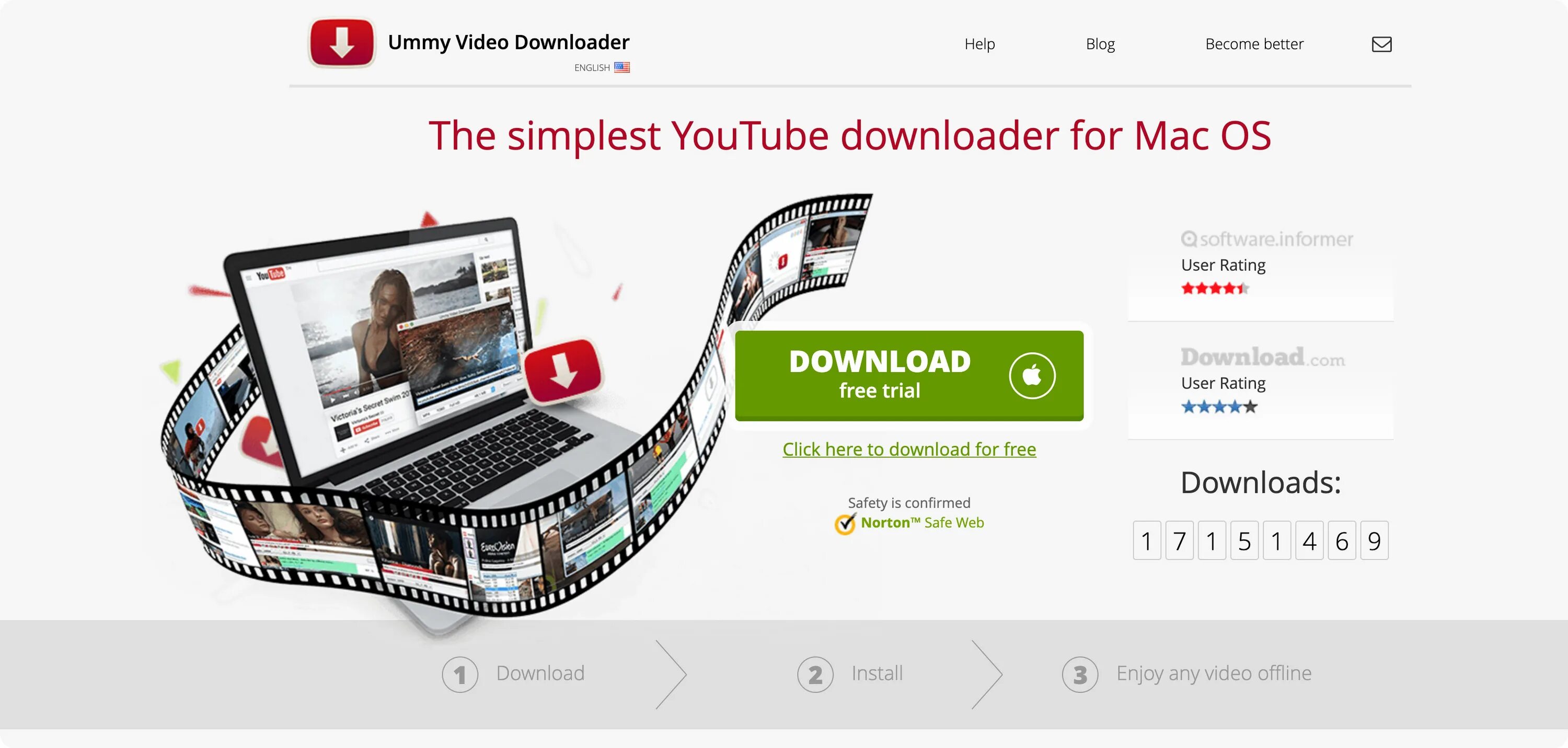 Downloader видео с youtube. Ummy. youtube downloader.