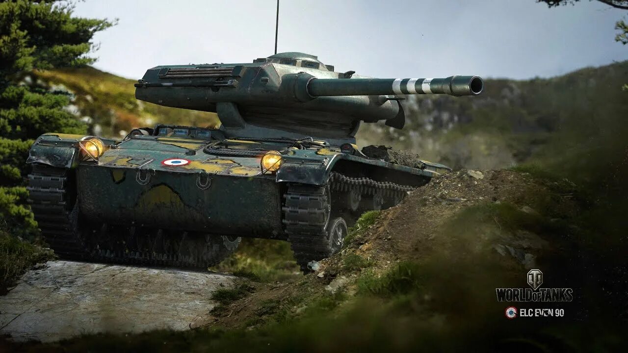 Elc even. Танк елк эвен 90. танк amx elc 90. елс евен 90 wot. танк elc even 90 в world of tanks.