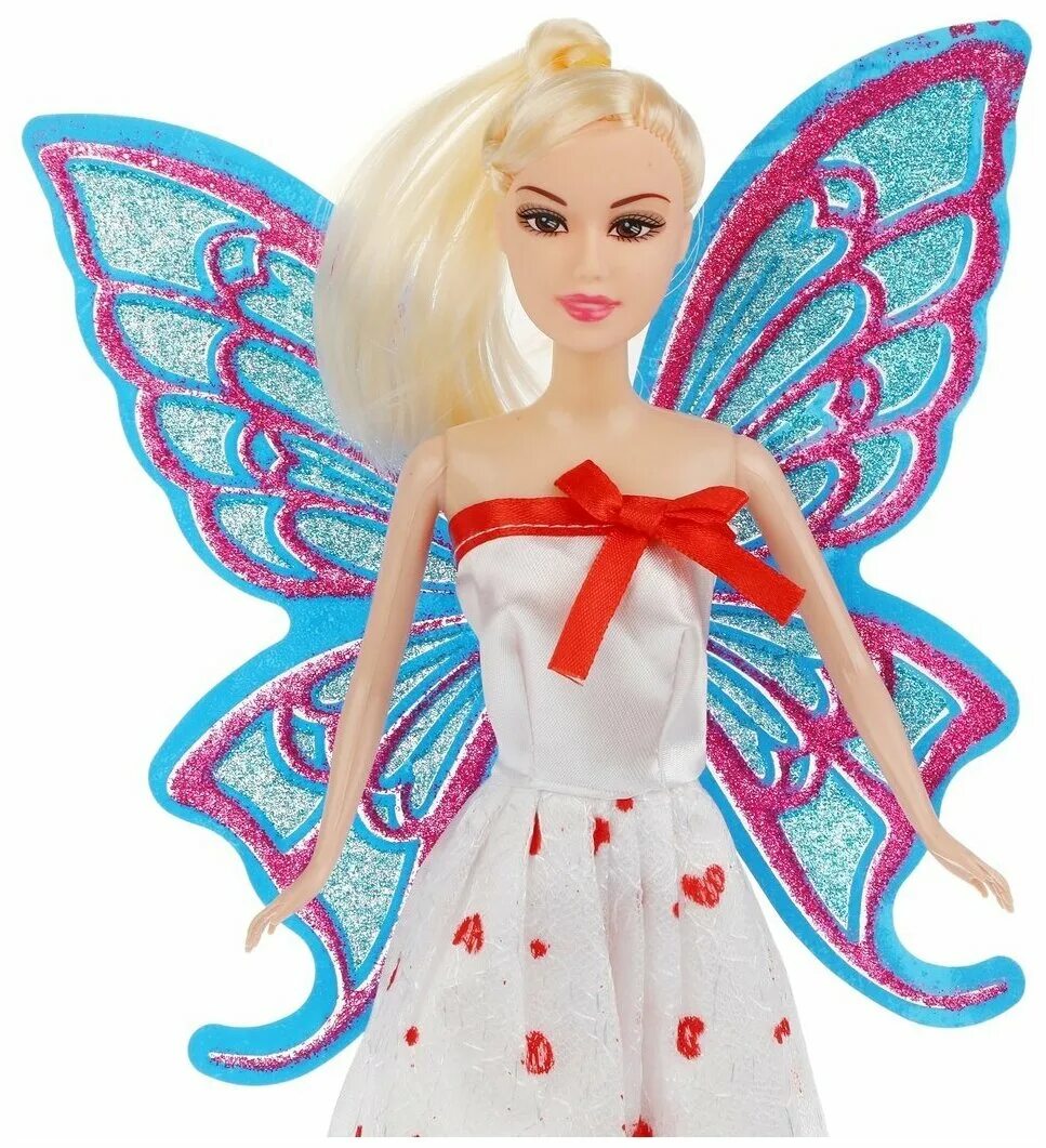 шарнирная кукла фея. кукла арт. кукла цветочная фея. кукла 28 см, в ассорт. кукла наша игрушка "фея" 28 см.