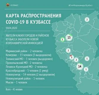 Сколько заболевших коронавирусом в кемеровской