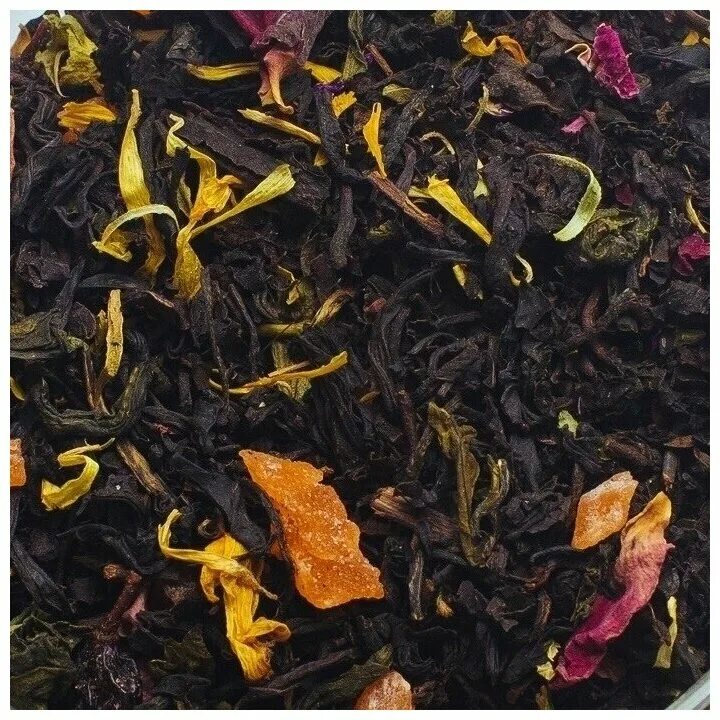 черный чай на ночь.