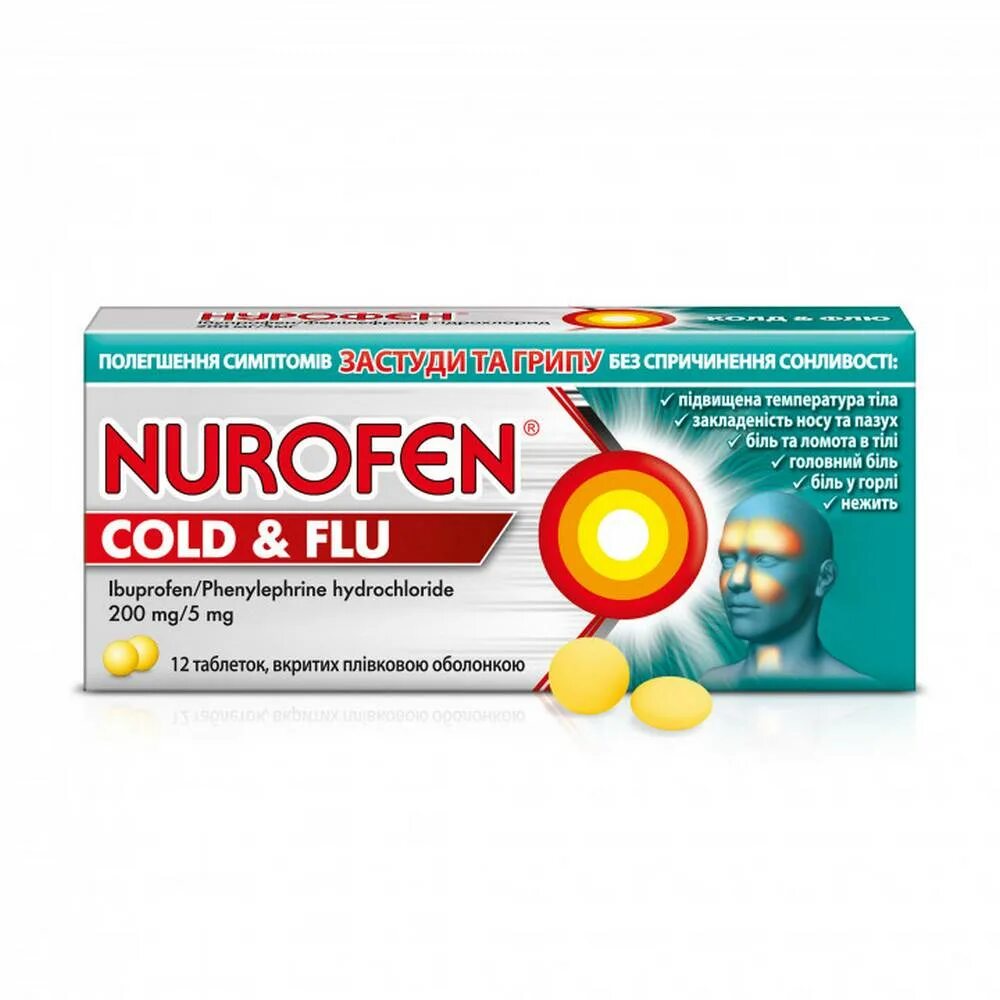 Нурофен табл п/о 200мг №12. Нурофен таб.п.о.200мг №10. Nurofen Cold and Flu Турция. Cold таблетка