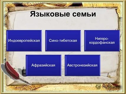 Семья языкова