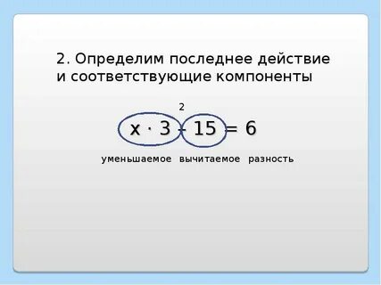 Компоненты x