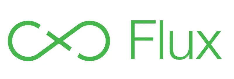 Flux coin. Flux лого. лого зеленое архитектура. flux архитектура. flux react.