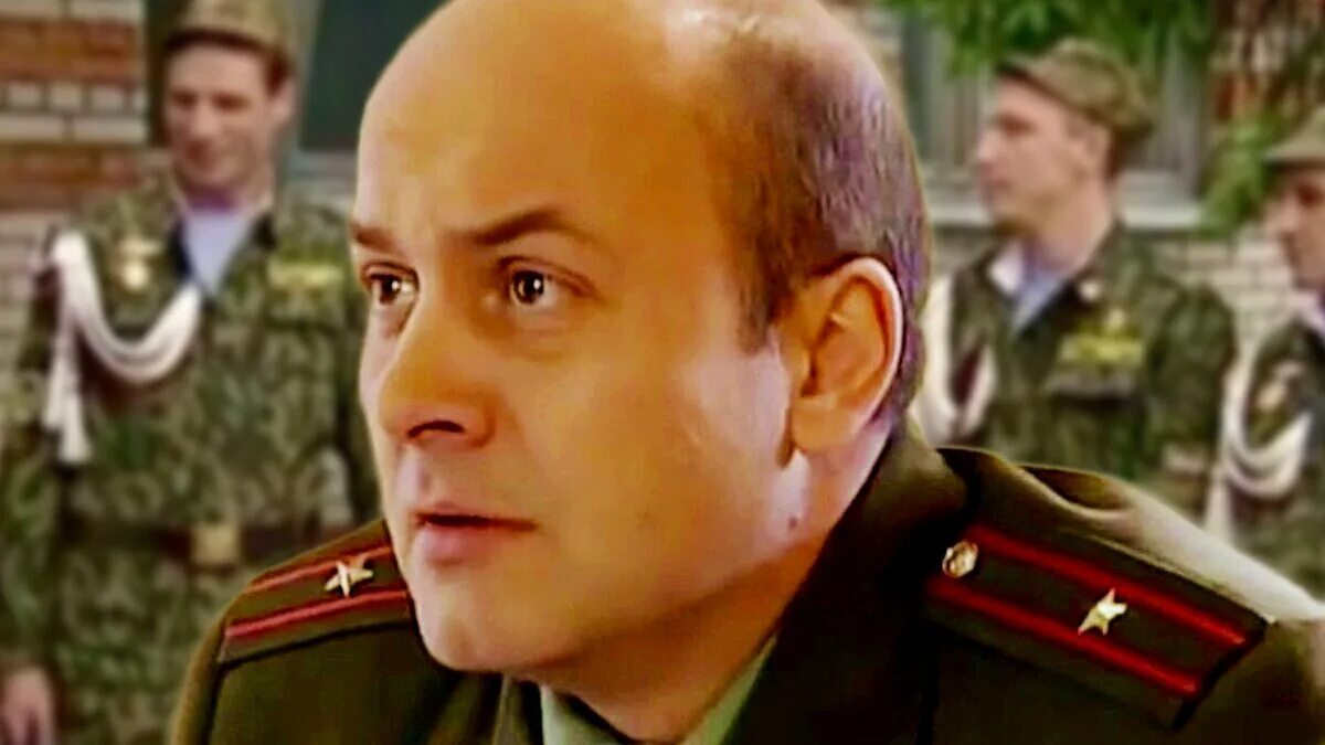 Умер актер из сериала солдаты фото Умер актер сериала "Солдаты" Вячеслав Гришечкин Заслуженный артист России Вячесл