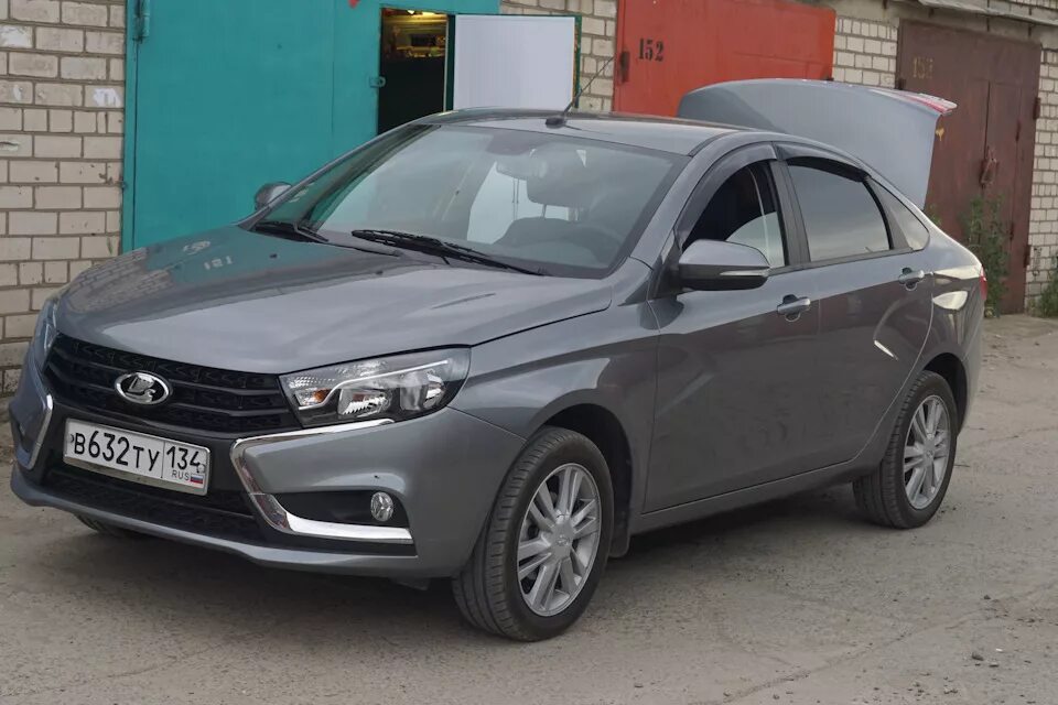 Лада веста. Про замену передних стоек и стабилизатора нового образца - Lada Vest