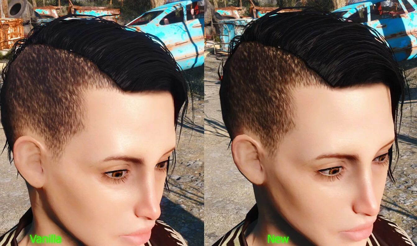 Video games mods. Прически фоллаут 4. Fallout 4 мод мужские прически. Фоллаут стрижка. Fallout 4 hair Mod.