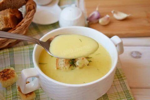 Суп пюре картофельный классический