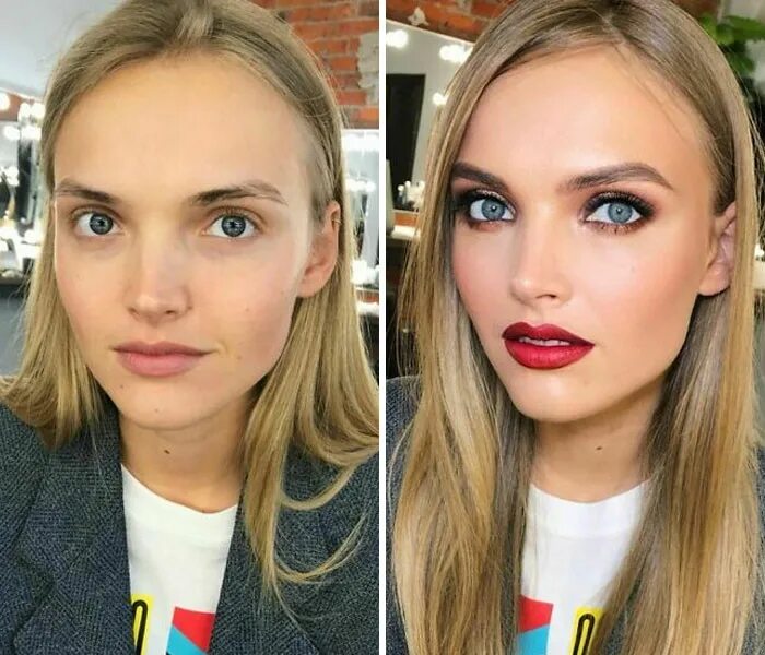 Before make up