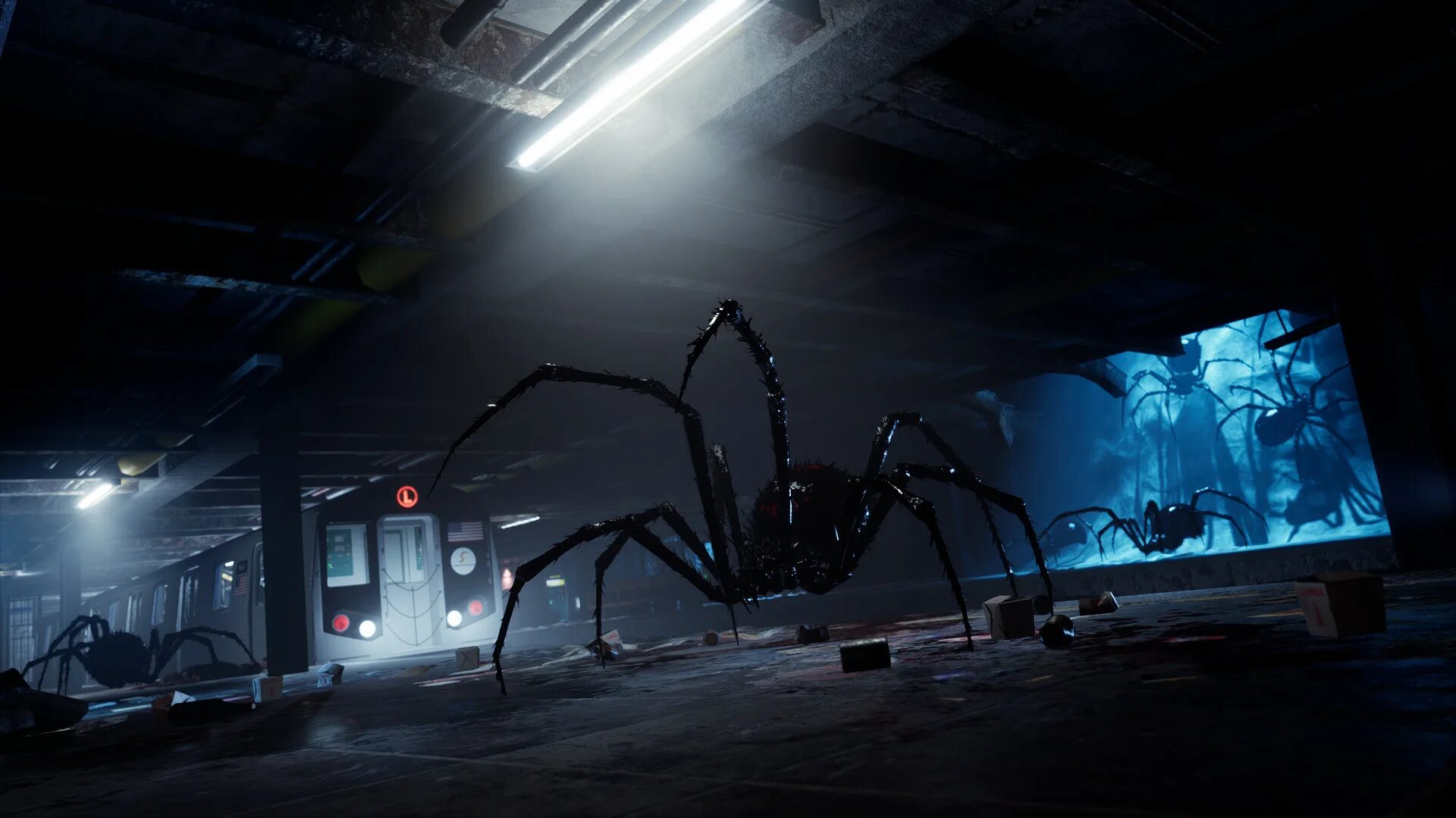 Виртуальная реальность с пауками. VR игра с арахнофобией.