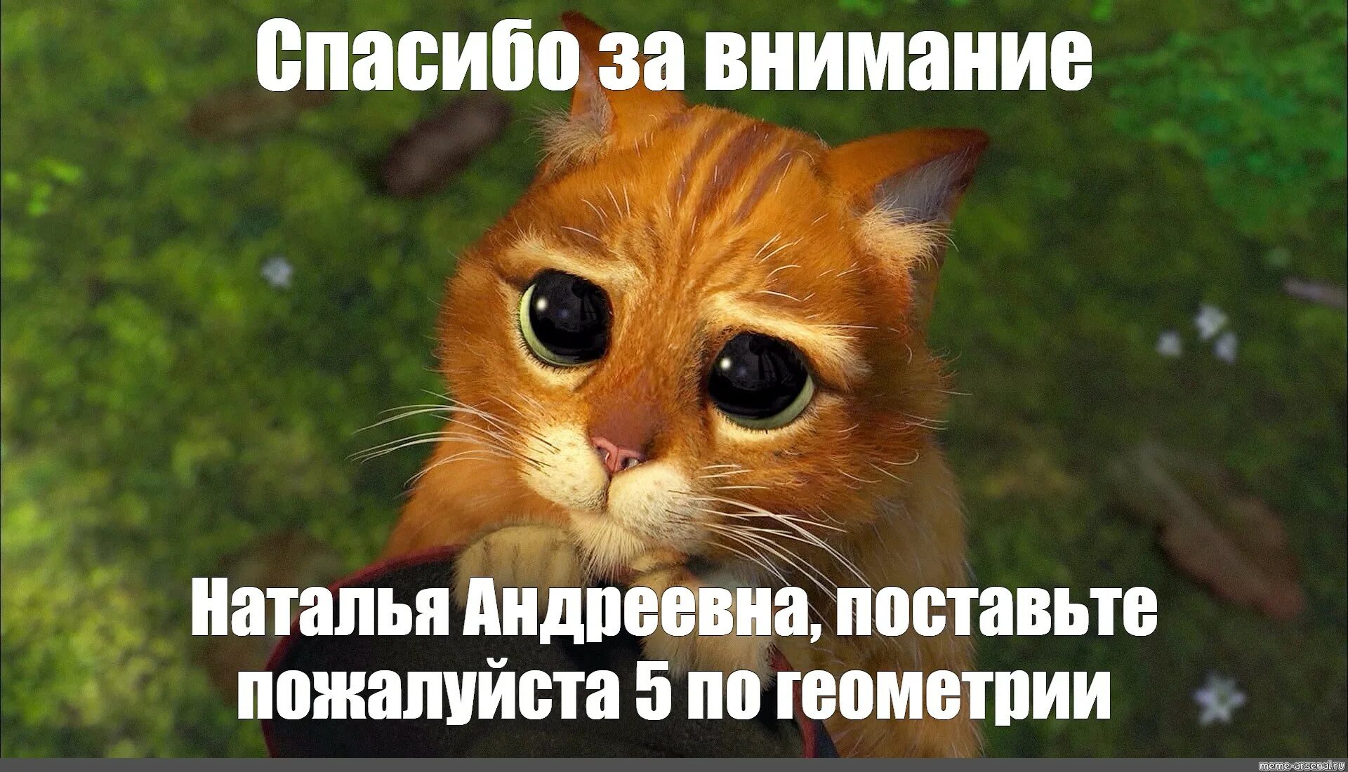 Взять погулять. Спасибо за внимание кот из Шрека поставьте 5. Спасибо за внимание поставьте 10 пожалуйста. Кот из Шрека. Спасибо за внимание поставьте 5.