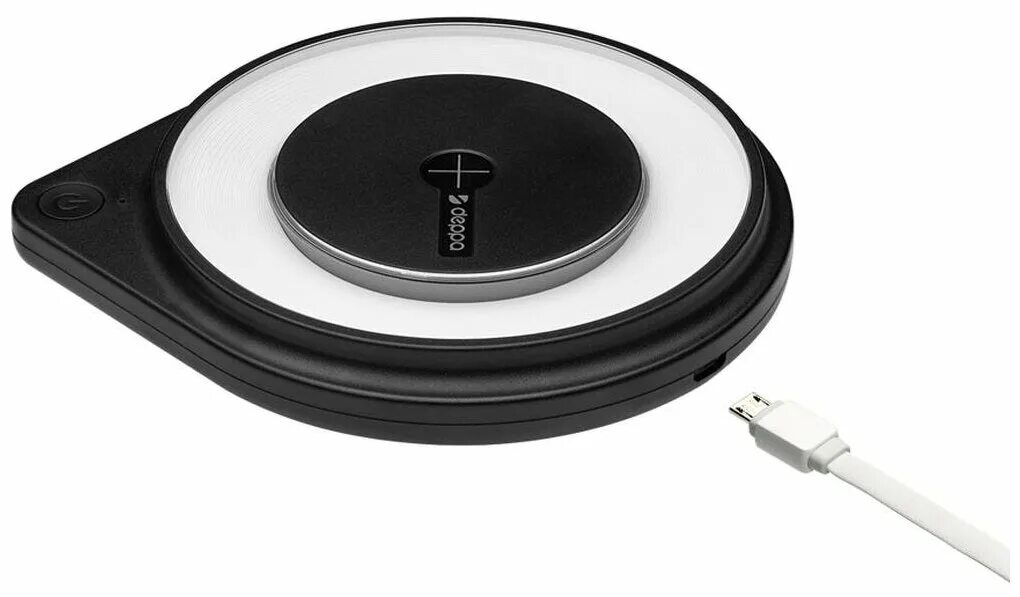 бзу deppa qi fast charger, 10w black.