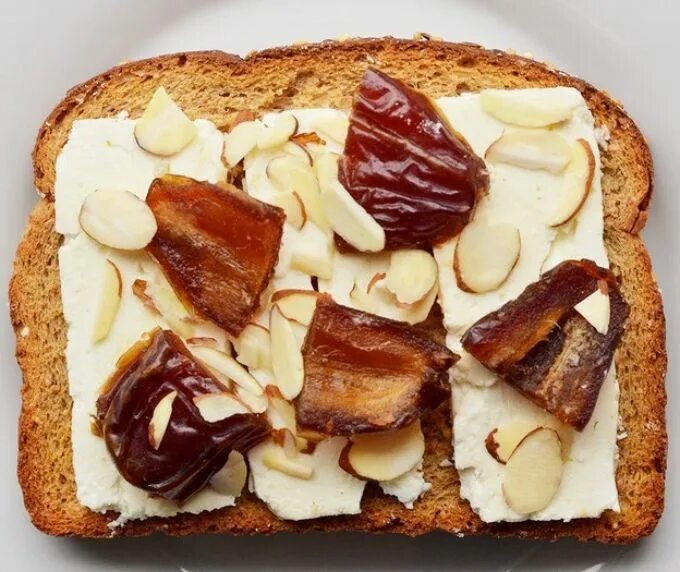 He toast for breakfast