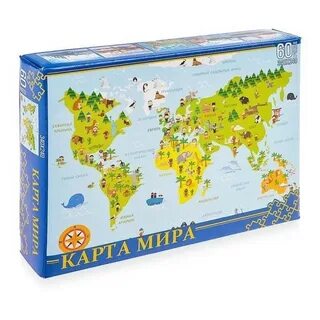 Пазлы карта