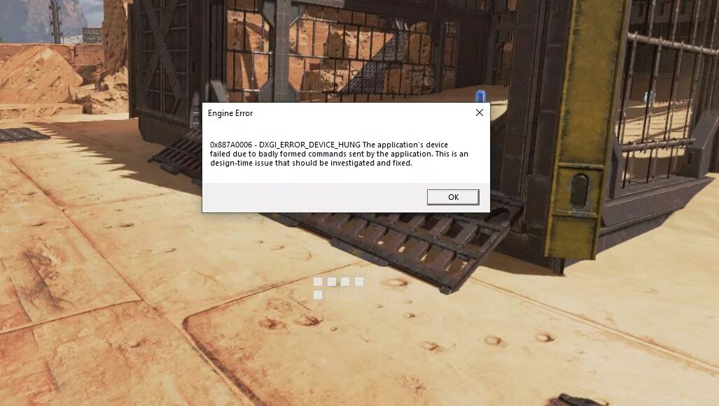 Почему крашит игры. Краш Апекс. Apex ошибка. Ошибка в Apex Legends 0x887a0006 dxgi_Error_device_hung. Знаки ошибок в Apex Legends.