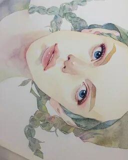 Очень акварелью