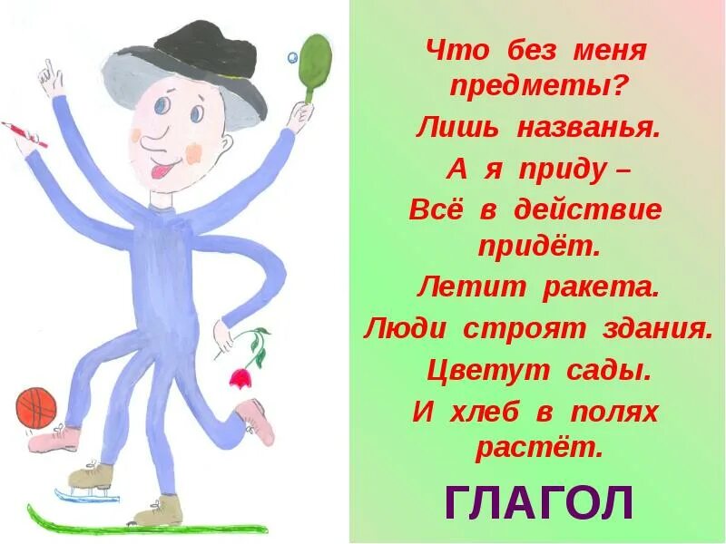 Загадка про глагол. Загадка о глаголе. Загадки про глагол 2 класс. Рисунок на тему глагол.