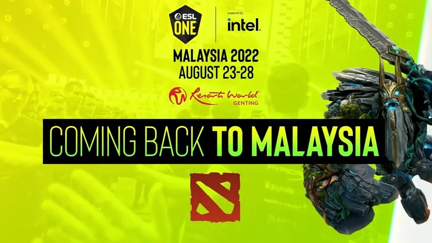 Оне малайзия. ESL Malaysia 2022. ESL one Malaysia 2022.