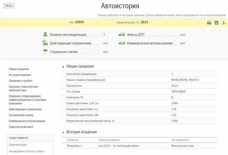 Сведения о собственнике