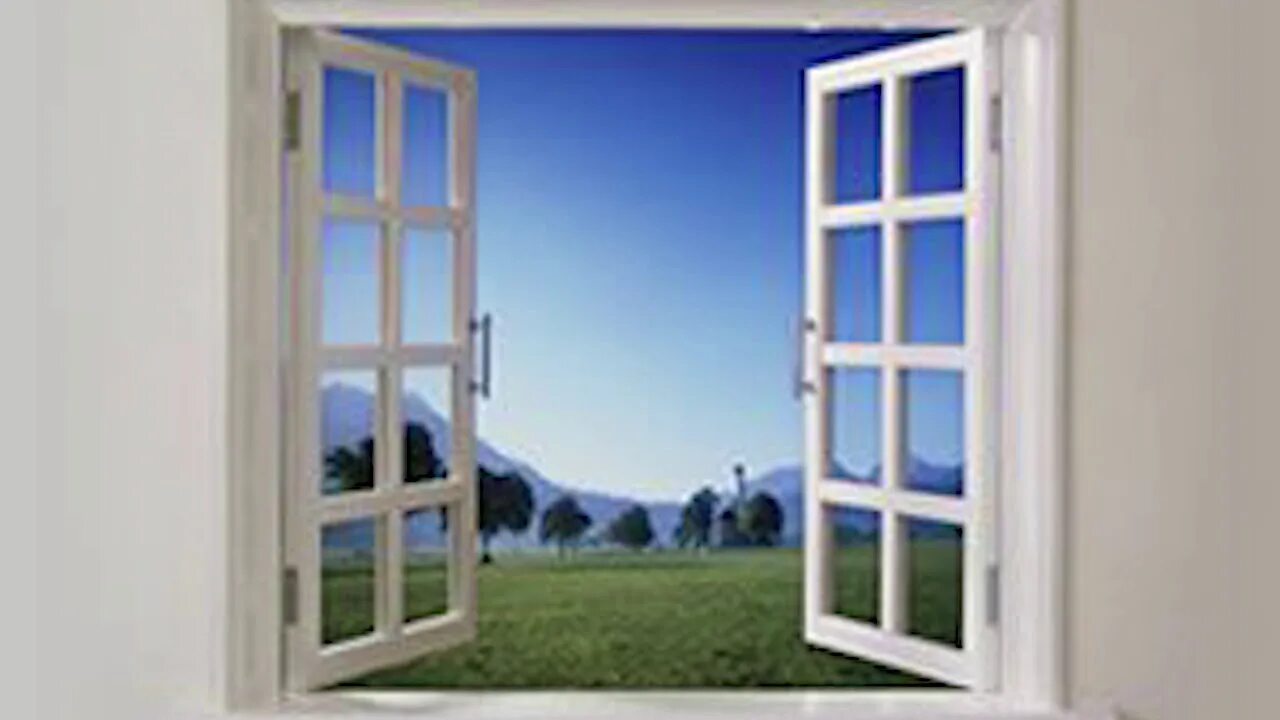 Window open blank