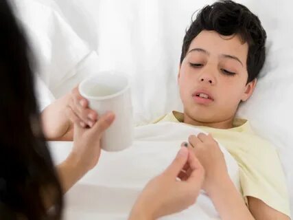 Sick boy