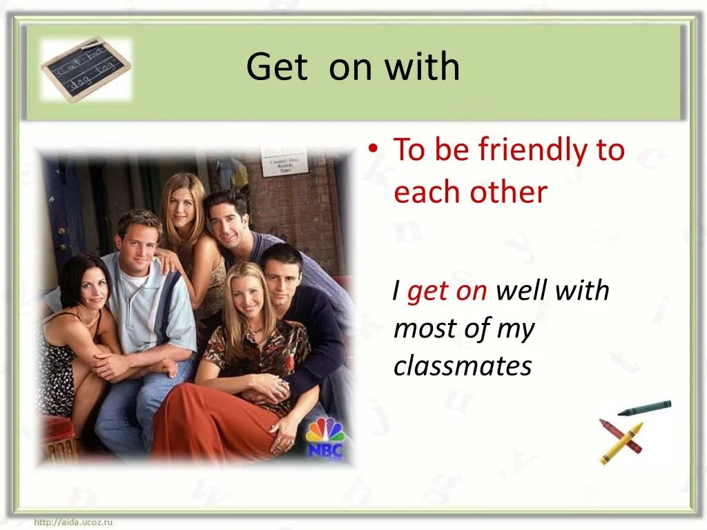 My best friend is going to. Get on. Get on with. Get on well. Предложения с friendly.